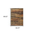 2' X 8' Gold And Slate Abstract Runner Rug